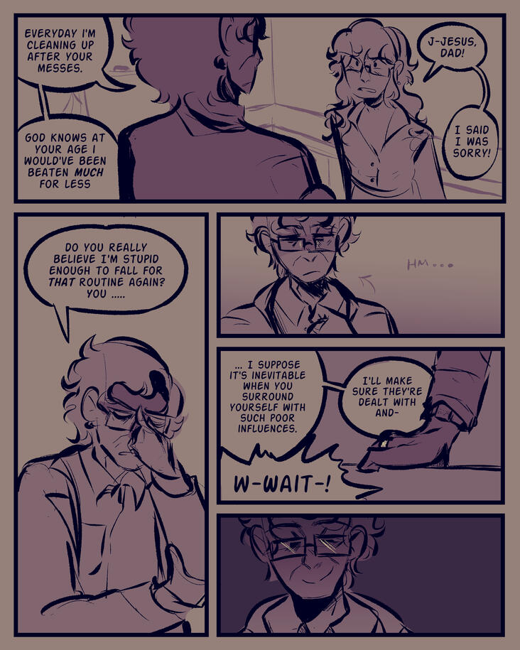 Apologies (2025) - A comic made for Vivit